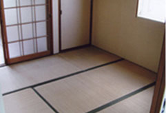 畳表替え：施工前